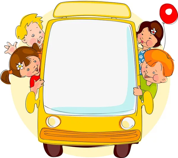 School bus. — Stock Vector