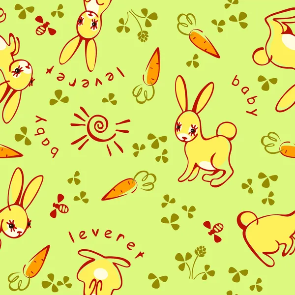 Lapins — Image vectorielle