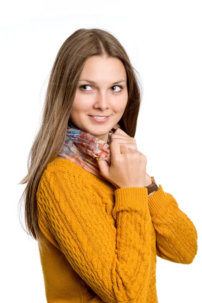 Retrato de una hermosa joven. —  Fotos de Stock