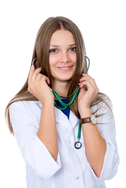 Attractive woman doctor — Stock Photo, Image