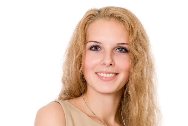 Close-up portrait of a charming girl — Stock Photo, Image