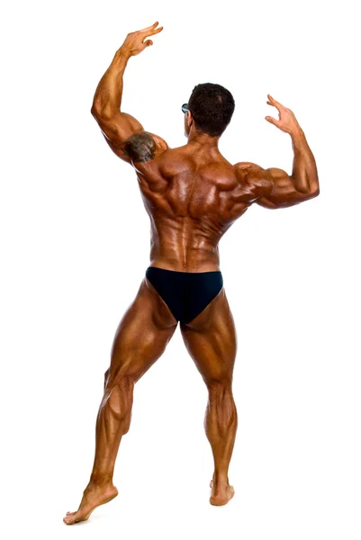 Attraktiver männlicher Bodybuilder — Stockfoto