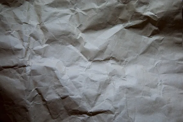 Crumpled paper texture for text background — Stock Photo, Image