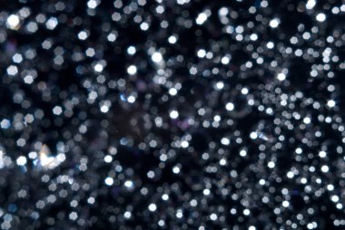 koyu arka plan ile altıgen bokeh