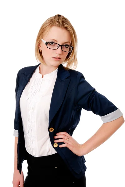 Portrait of business women in glasses. — Stock Photo, Image