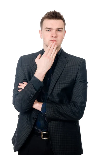 Portrait d'un jeune homme d'affaires prospère — Photo