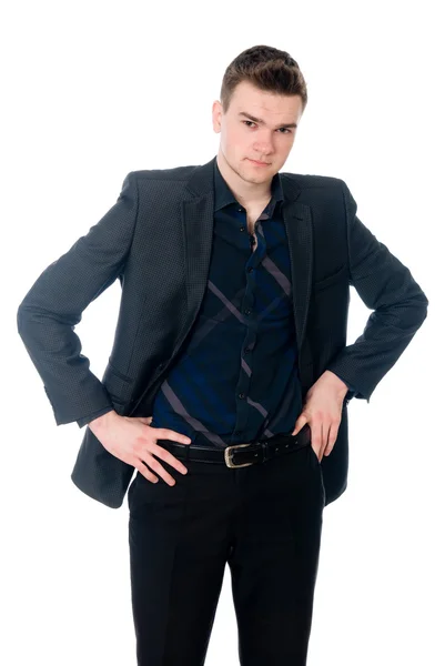 Retrato de un joven empresario de éxito. — Foto de Stock