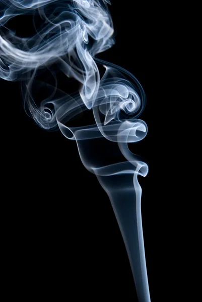 Abstract smoke in black background — Stock Photo, Image