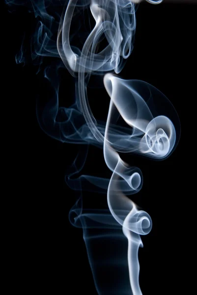 Åtgärder av aromatisk rök pinnar — Stockfoto