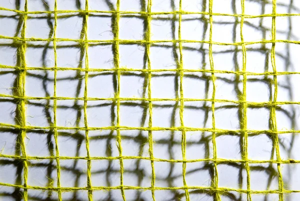 A grid of coarse rope for design for background — Stock Photo, Image