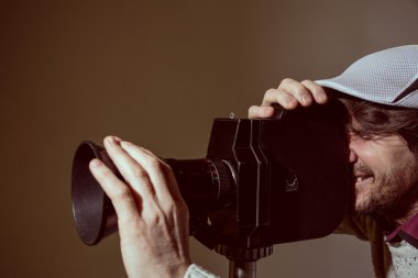 bir sakallı bir adam portresi Filmler film yapar