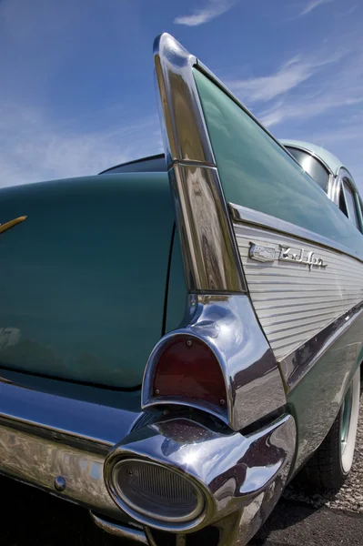 Vecchio dettaglio luce posteriore Chevy — Foto Stock