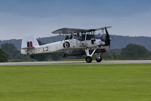 WW2 Navy biplane — Stock Photo, Image