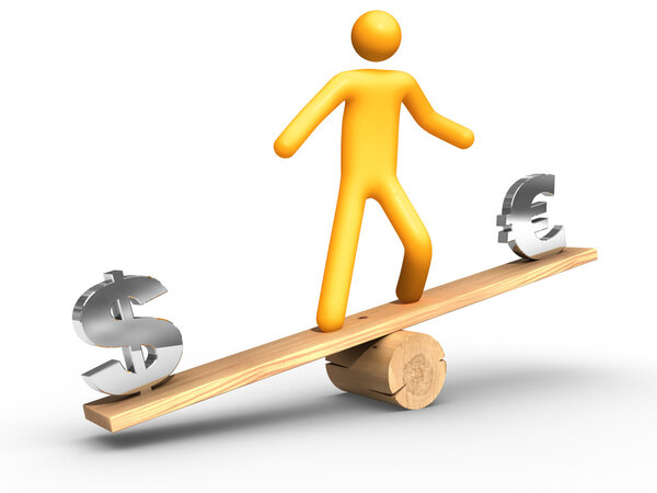 Баланс доллара и евро
