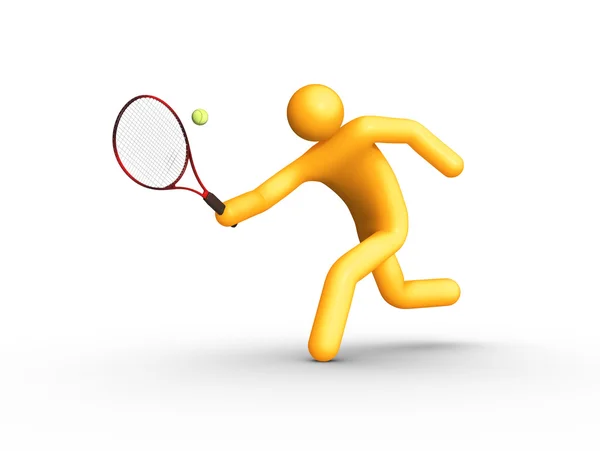 Tennis Player — Stock Photo, Image