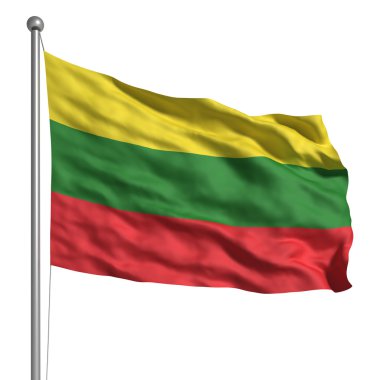 Flag of Lithuania clipart
