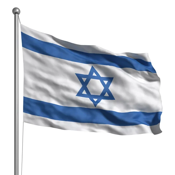 Vlag van Israël — Stockfoto