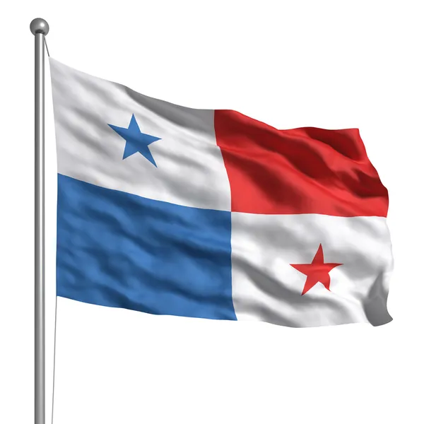 Bandera de Panamá — Foto de Stock