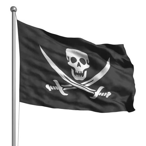 Piratflagga — Stockfoto