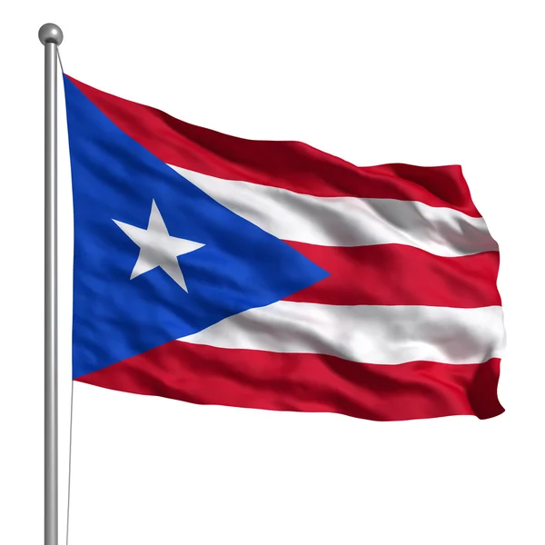 Flagga Puerto Rico — Stockfoto