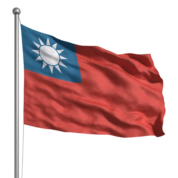 ธงชาติไต้หวัน — ภาพถ่ายสต็อก