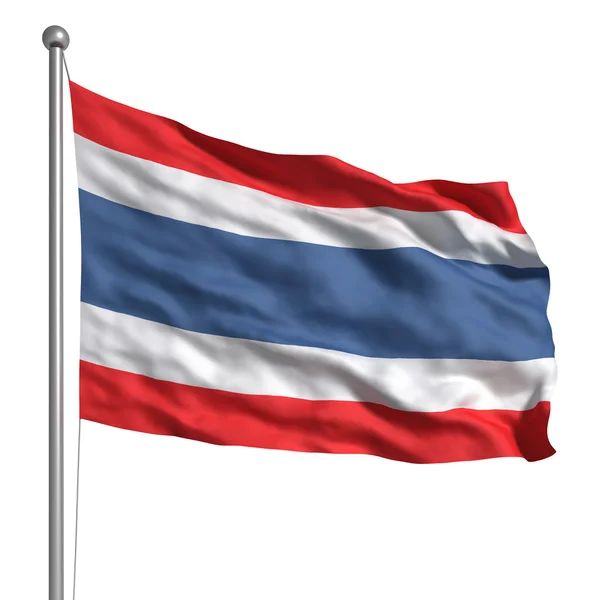 Vlag van thailand — Stockfoto