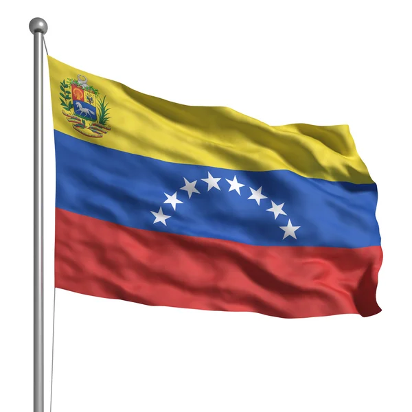 Bandeira de venezuela — Fotografia de Stock