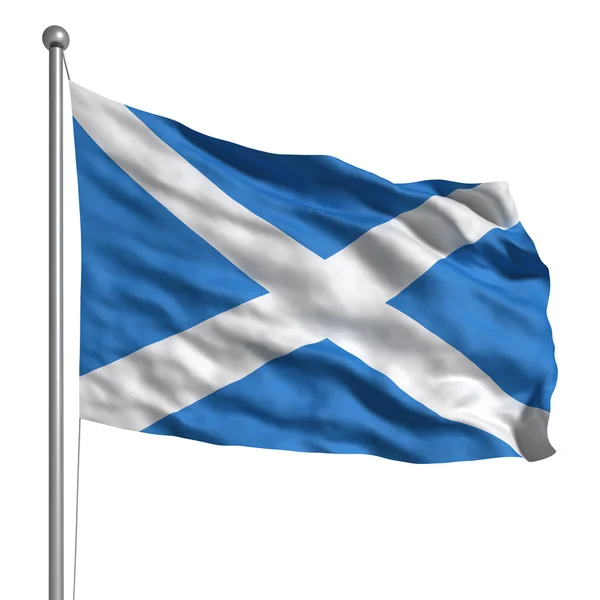 스코틀랜드의 국기 — 스톡 사진