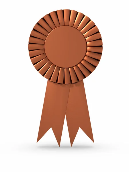 Bronze Ribbon — Stock Photo, Image