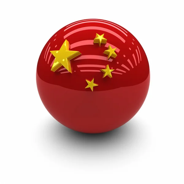 Флаг Китая — стоковое фото