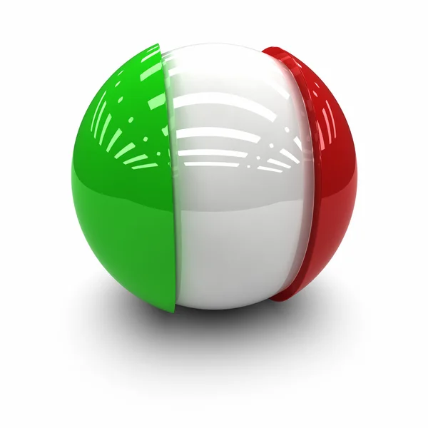 Flagge Italiens — Stockfoto