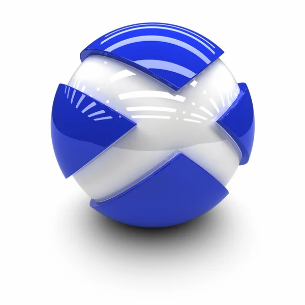 Flag of Scotland — Stock Photo, Image