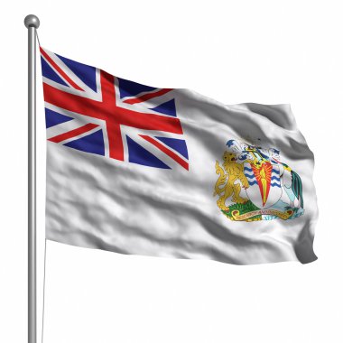 Britanya Antarktika Bölgesi bayrağı