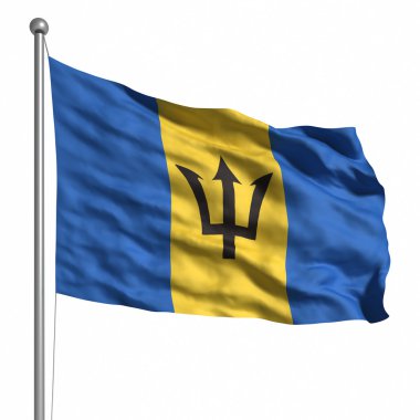 barbados bayrağı