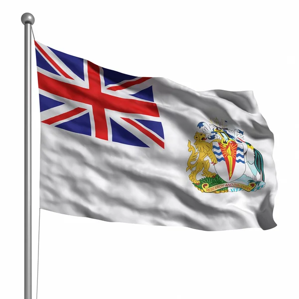 Bandera del territorio antártico británico — Foto de Stock