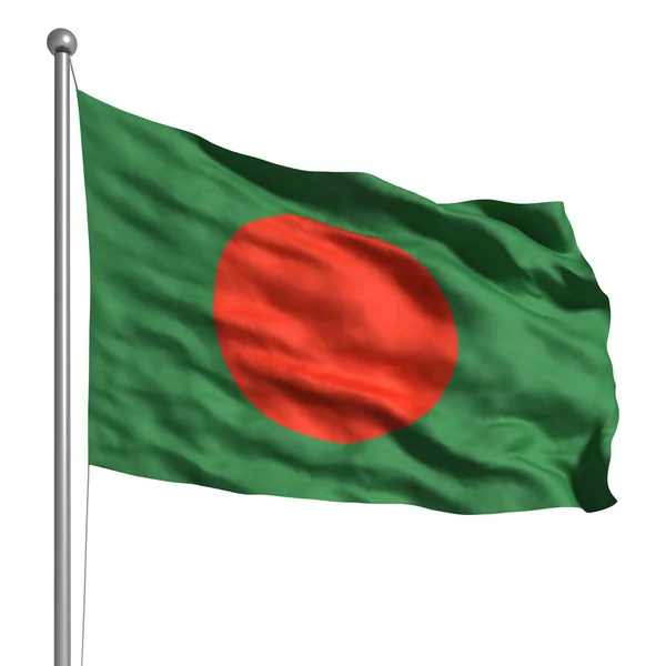 Bandeira de Bangladesh — Fotografia de Stock