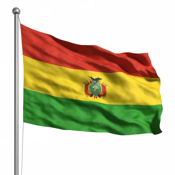 Прапор Болівії — стокове фото