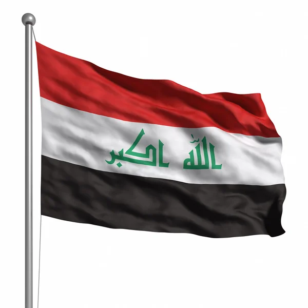 Irak Bayrağı — Stok fotoğraf