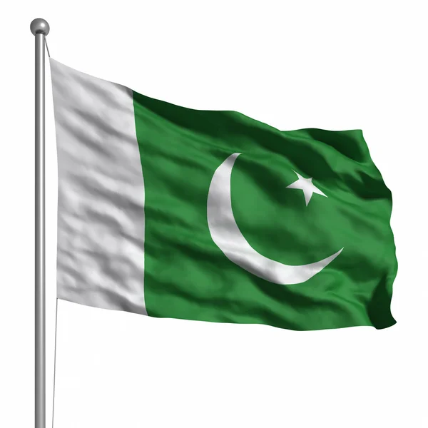 Bandiera del Pakistan — Foto Stock