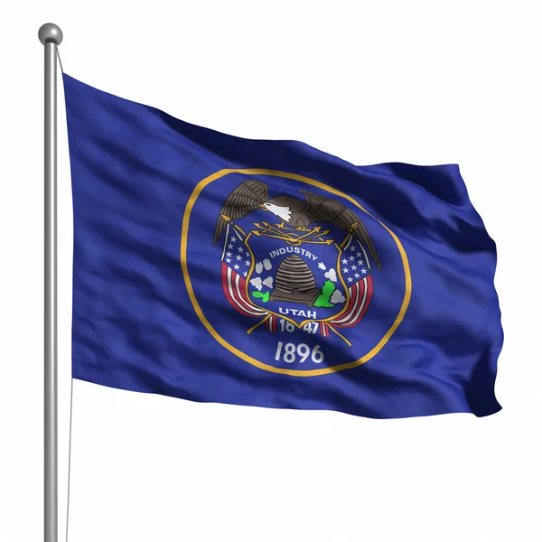 Utah bayrağı — Stok fotoğraf