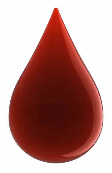 Gota de sangue — Fotografia de Stock