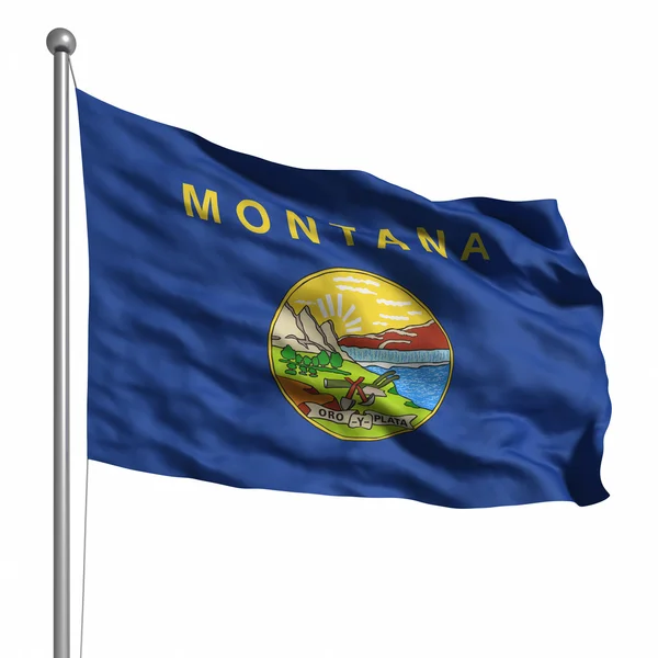 Bandiera del Montana — Foto Stock