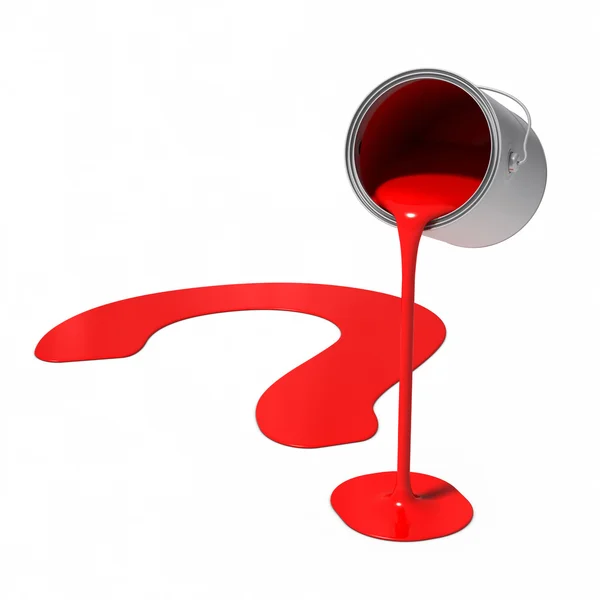 Paint Can - Question Mark — Stock Photo, Image