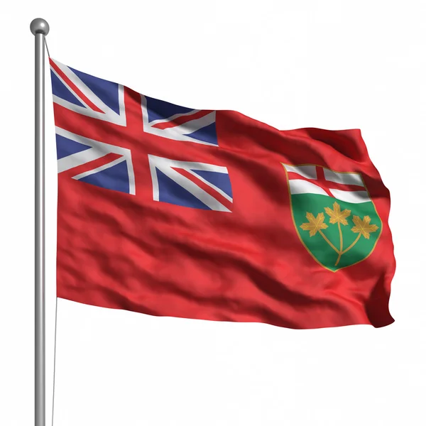 Bandera de Ontario — Foto de Stock