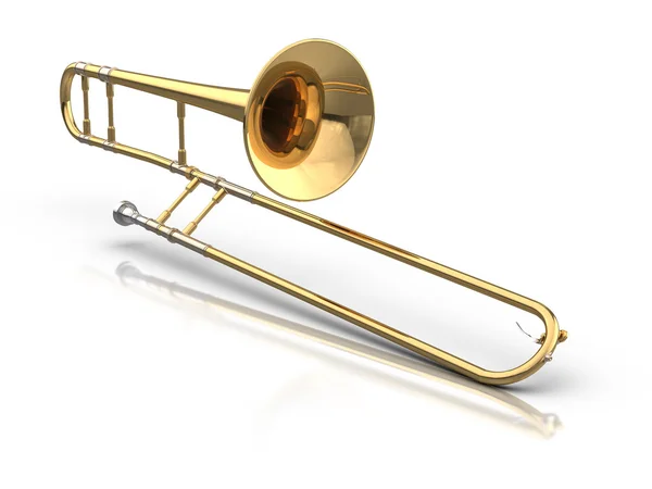 Trombon — Stok fotoğraf