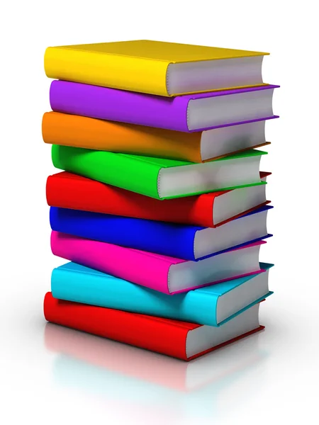 Colourful Books — Stock Photo, Image