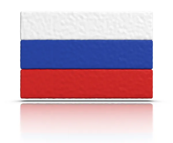 Flag Rusland - Stock-foto