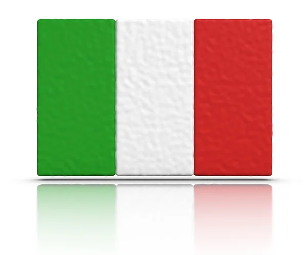 Flagge Italiens — Stockfoto