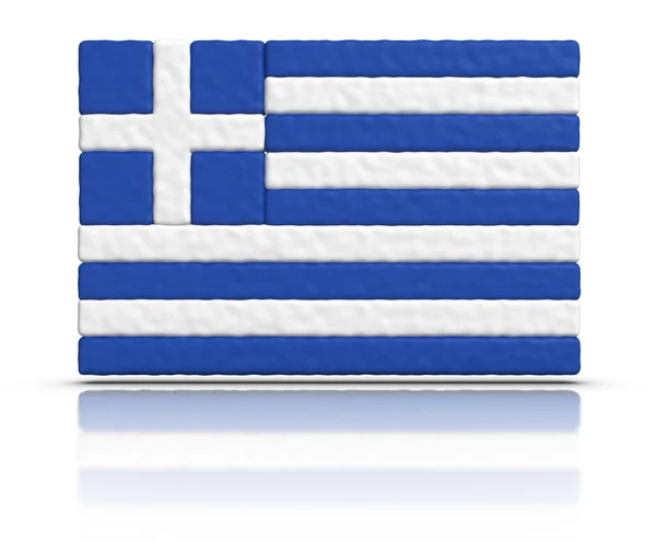 Bandera de Grecia — Foto de Stock