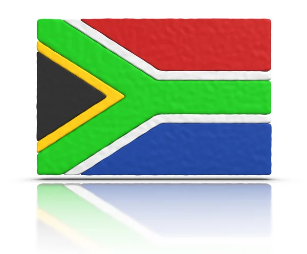 Drapeau de l'Afrique du Sud — Photo
